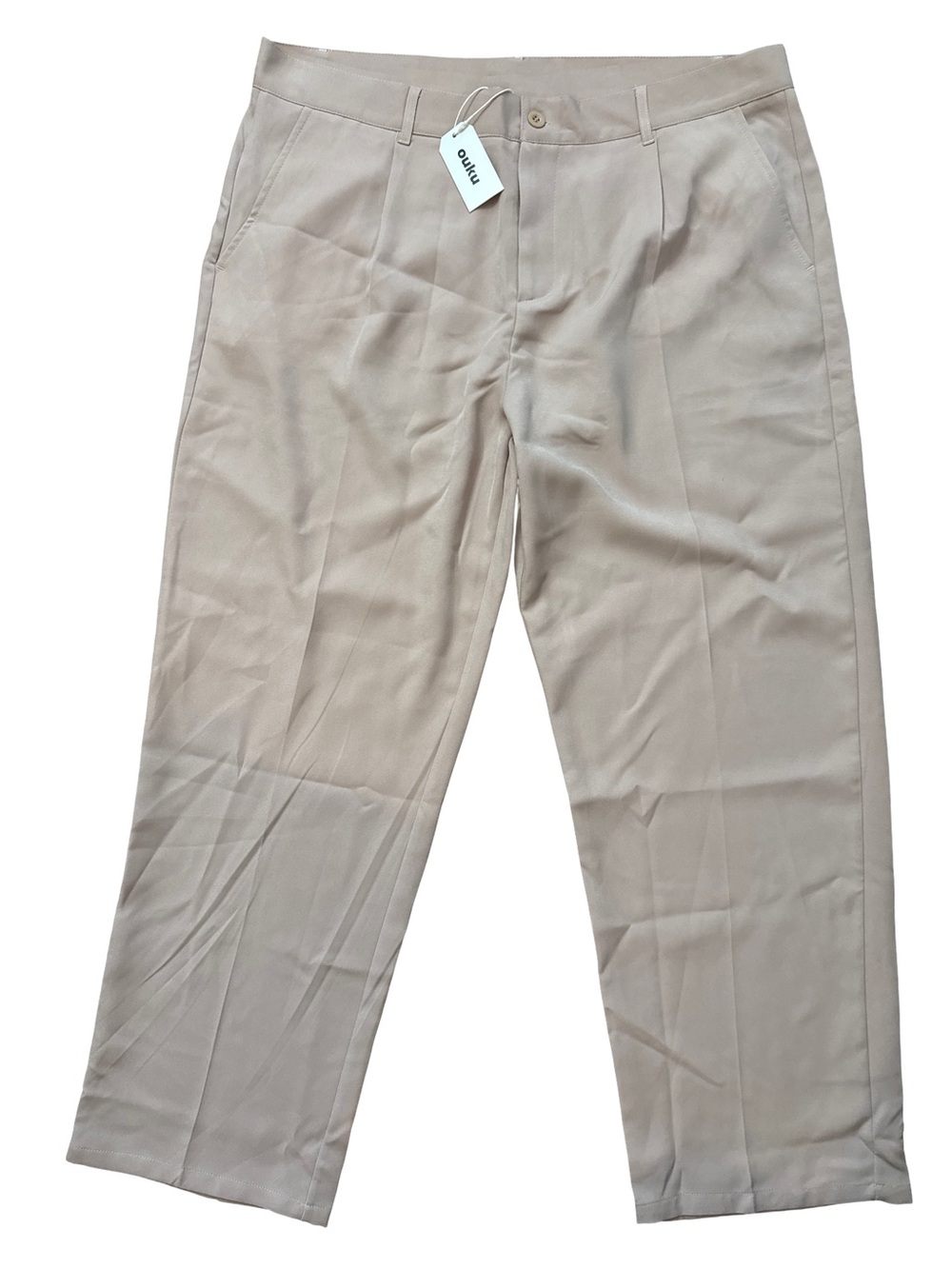 Ouku Men’s Dress Pants Size 3XL NWTS Preppy Casual‎ Office Wear Beach Pants